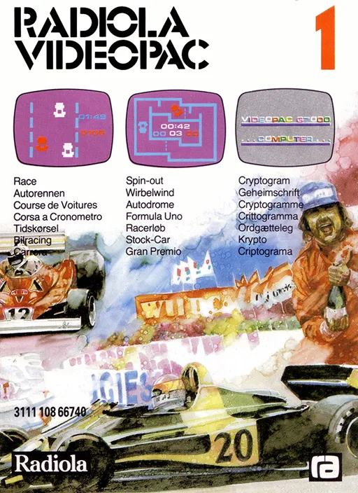 Course de Voitures + Autodrome + Cryptogramme (France)