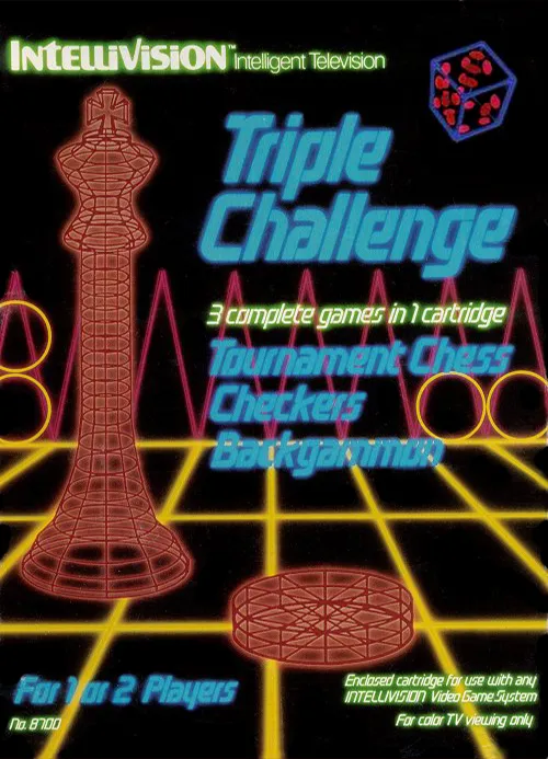 Triple Challenge - Chess, Checkers, Backgammon (USA)