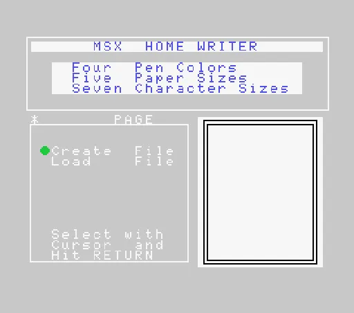 Title Screen