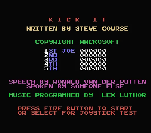 Title Screen