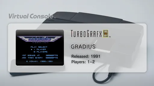Gradius (Japan) (En) (PC Engine Mini)