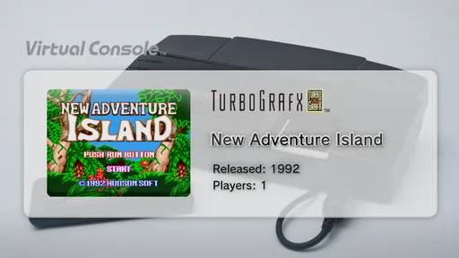 New Adventure Island (USA, Europe) (Wii U Virtual Console)