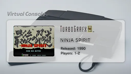 Ninja Spirit (USA, Europe) (Wii U Virtual Console)