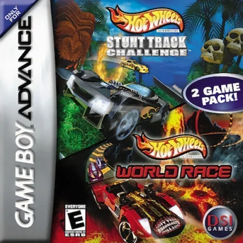 2 Game Pack! - Hot Wheels - Stunt Track Challenge + Hot Wheels - World Race (USA, Europe)