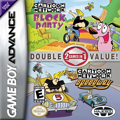 2 Games in 1 - Cartoon Network Block Party + Cartoon Network Speedway (USA)