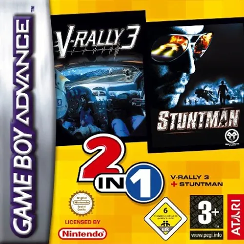 2 in 1 - V-Rally 3 + Stuntman (Europe) (En,Fr,De,Es,It)