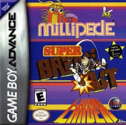3 Games in One! - Super Breakout + Millipede + Lunar Lander (Europe) (En,Fr,De,Es,It)