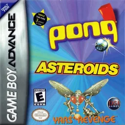 3 Games in One! - Yars' Revenge + Asteroids + Pong (Europe) (En,Fr,De,Es,It)