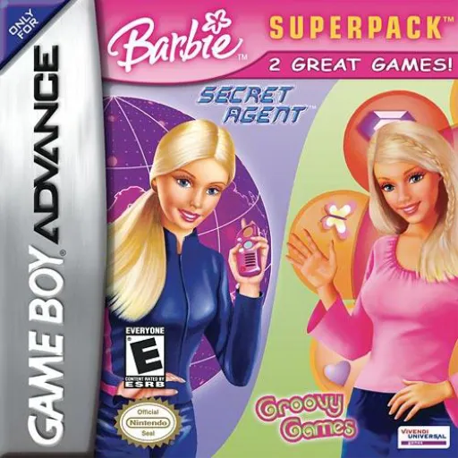 Barbie Superpack - Secret Agent + Groovy Games (USA)