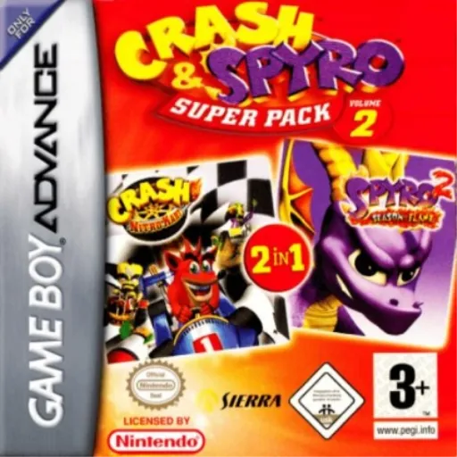 Crash & Spyro Super Pack Volume 2 (Europe) (En,Fr,De,Es,It,Nl)