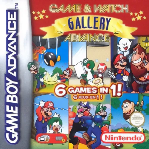 Game & Watch Gallery Advance (Europe) (Virtual Console)