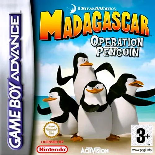 Madagascar - Operation Penguin (Europe) (Fr,De)