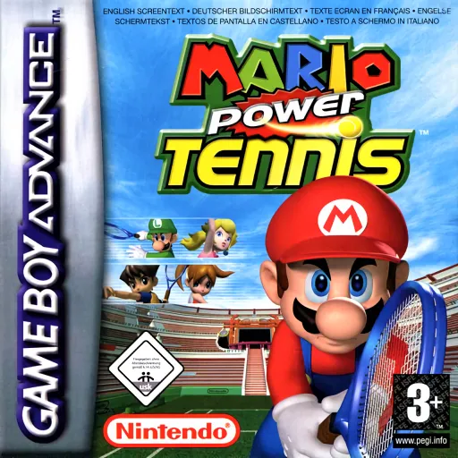 Mario Power Tennis (Europe) (En,Fr,De,Es,It)