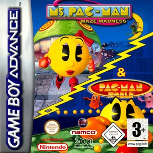 Pac-Man World & Ms. Pac-Man - Maze Madness (Europe) (En,Fr,De,Es,It)