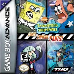 SpongeBob SquarePants - Lights, Camera, Pants! (USA) (Beta 1)