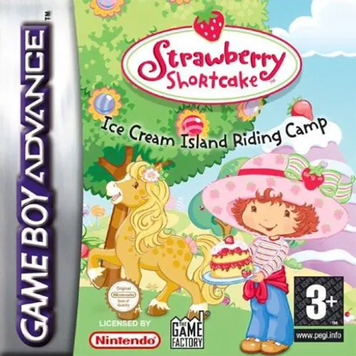Strawberry Shortcake - Ice Cream Island - Riding Camp (Europe) (En,Fr,De,Es,It,Nl,Pt,Da) (Rev 1)