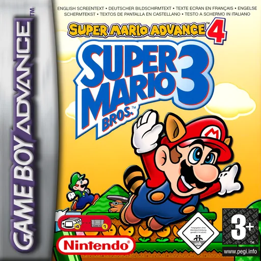Super Mario Advance 4 - Super Mario Bros. 3 (Europe) (En,Fr,De,Es,It)
