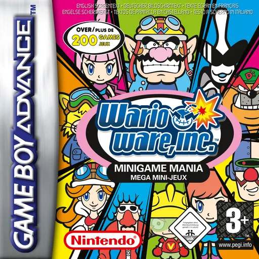WarioWare, Inc. - Minigame Mania (Europe) (En,Fr,De,Es,It)
