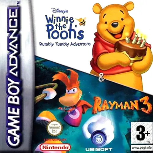 Winnie the Pooh's Rumbly Tumbly Adventure & Rayman 3 (Europe) (En,Fr,De,Es,It,Nl+En,Fr,De,Es,It,Nl,Sv,No,Da,Fi)