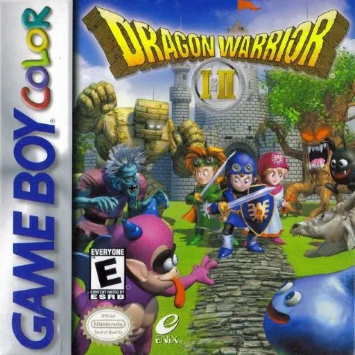 Dragon Warrior I & II (USA) (SGB Enhanced) (GB Compatible)