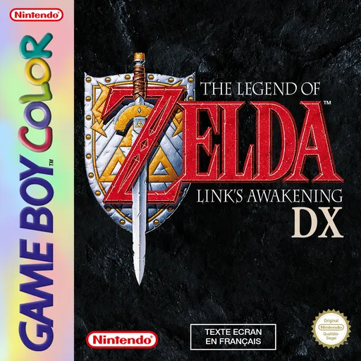 Legend of Zelda, The - Link's Awakening DX (France) (Rev 1) (SGB Enhanced) (GB Compatible)
