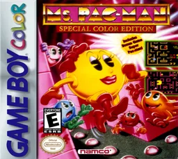 Ms. Pac-Man - Special Color Edition (USA) (SGB Enhanced) (GB Compatible)