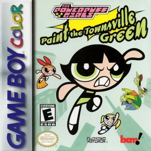 Powerpuff Girls, The - Paint the Townsville Green (Europe) (BPTP)