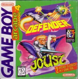 Arcade Classic No. 4 - Defender & Joust (USA, Europe) (SGB Enhanced)
