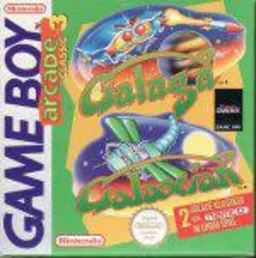 Galaga & Galaxian (Japan) (SGB Enhanced)