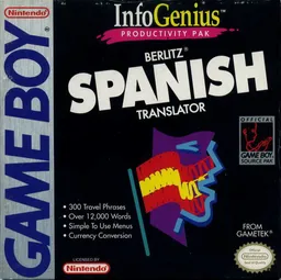 InfoGenius Productivity Pak - Berlitz Spanish Translator (USA, Europe)