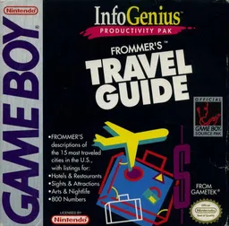 InfoGenius Productivity Pak - Frommer's Travel Guide (USA)
