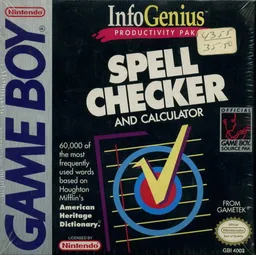 InfoGenius Productivity Pak - Spell Checker and Calculator (USA)