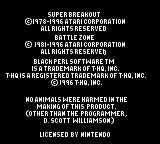 Title Screen