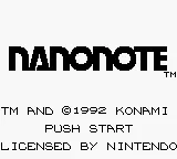 Title Screen