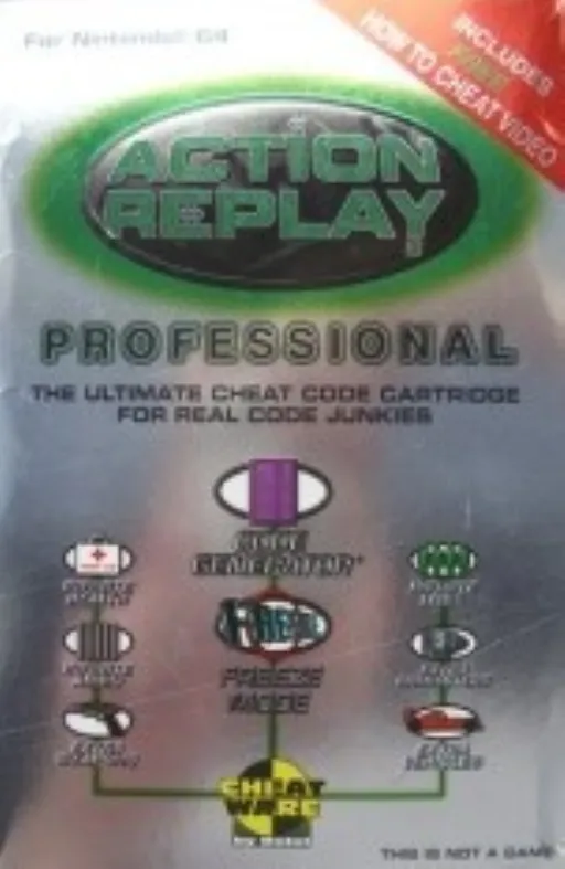 Action Replay Pro 64 (Europe) (v3.0) (Unl)