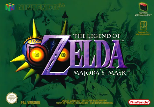 Legend of Zelda, The - Majora's Mask (Europe) (En,Fr,De,Es)