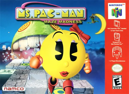 Ms. Pac-Man - Maze Madness (USA)