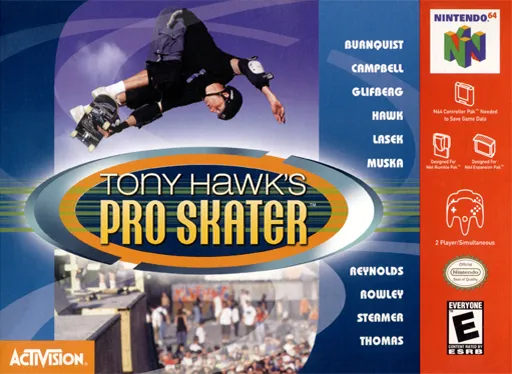 Tony Hawk's Pro Skater (USA) (Beta)