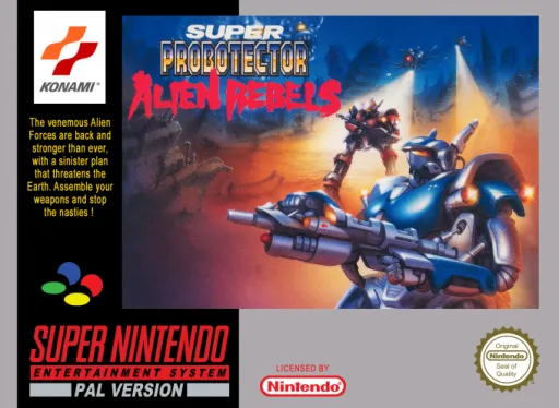 Super Probotector - Alien Rebels (Europe) (Beta) (Debug)