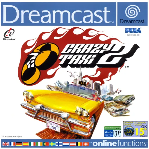 Crazy Taxi 2 (Europe) (En,Ja,Fr,De,Es)