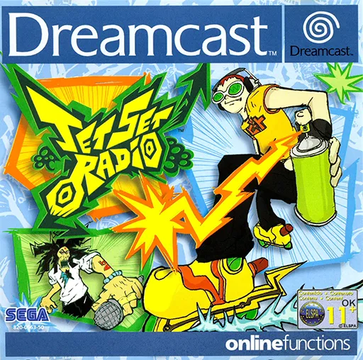 Jet Set Radio (Europe) (En,Fr,De,Es)