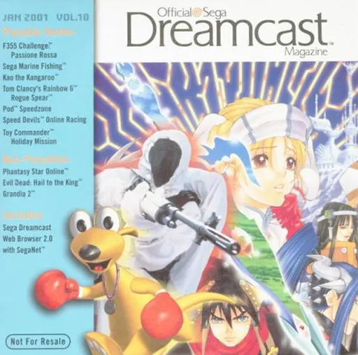 Official Sega Dreamcast Magazine Vol. 10 - January 2001 (USA)