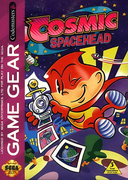 Cosmic Spacehead (USA, Europe)