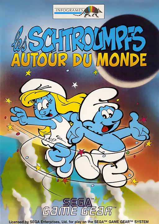 Schtroumpfs Autour du Monde, Les (Europe) (En,Fr,De,Es)