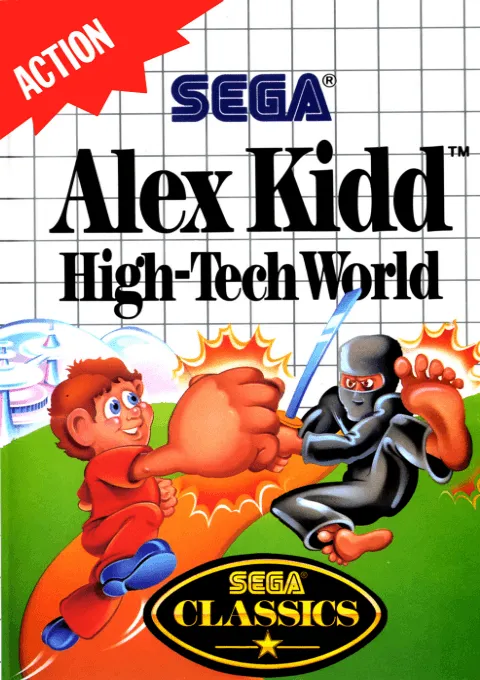 Alex Kidd - High-Tech World (USA, Europe, Brazil) (En)
