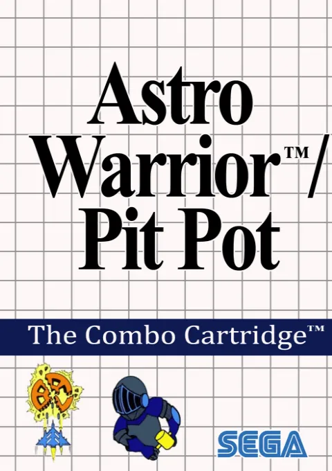 Astro Warrior & Pit Pot (Europe)
