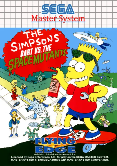 Simpsons, The - Bart vs. The Space Mutants (Europe, Brazil) (En)