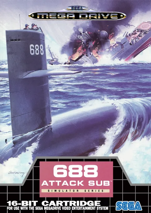 688 Attack Sub (USA, Europe)