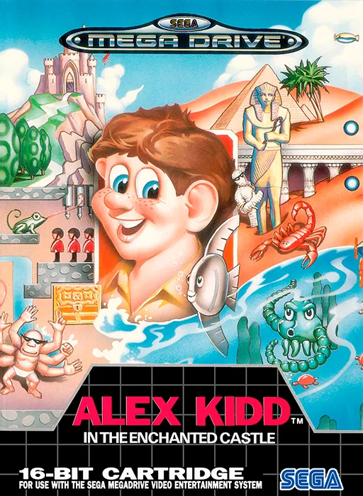 Alex Kidd in the Enchanted Castle (Europe)