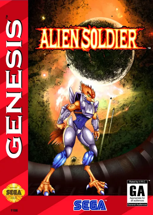Alien Soldier (USA) (Virtual Console)